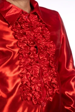 Ruchesblouse Satijn (V) -Kostuums Met Halloween-Thema 11036 5474 B 60