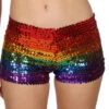Hotpants Pailletten Regenboog -Kostuums Met Halloween-Thema 11241 6428 XX 10