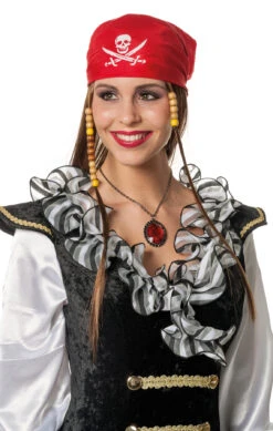 Piratenpruik Met Kapje