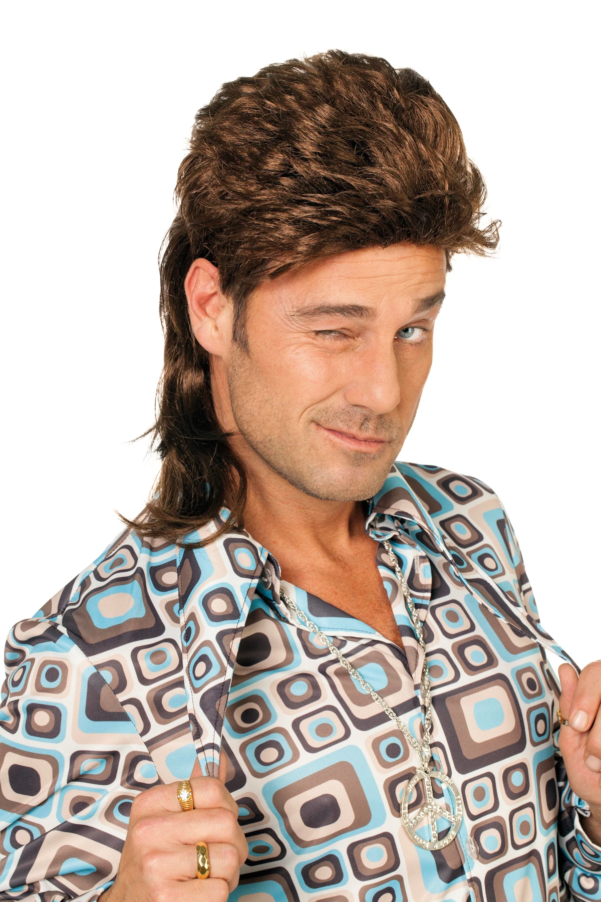 Johnnypruik De Luxe 4 Johnnypruik De Luxe - Afbeelding 2