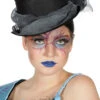 Dameshoed Met Bloem Grijs -Kostuums Met Halloween-Thema 11533 9614 00 10