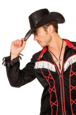 Cowboyhoed Pailletten