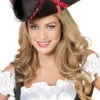 Piratenhoed Met Rode Strikjes -Kostuums Met Halloween-Thema 11616 9885 00 10