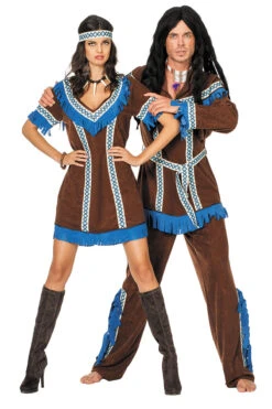 Indiaanse Tenderfoot -Kostuums Met Halloween-Thema 2069 4742 XX 50