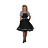 Rock'n Roll Jurkje Zwart/wit 220108