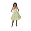 Rock'n Roll Jurkje Groen/wit 220110
