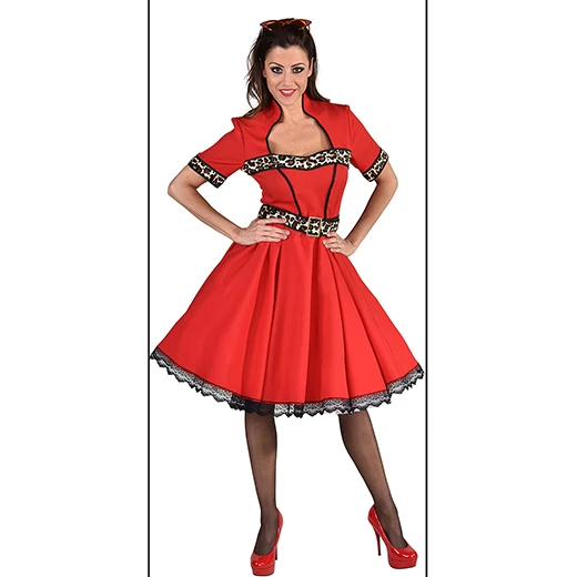 Rock'n Roll Jurkje Sheeba Rood 220111 3 Rock'n Roll Jurkje Sheeba Rood 220111