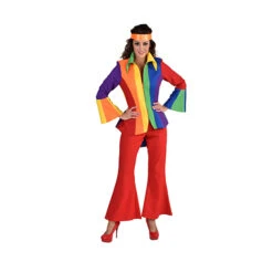 Hippie Regenboog Jasje -Kostuums Met Halloween-Thema 220177 3