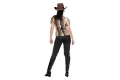 Authentic Western Set Claudia -Kostuums Met Halloween-Thema 320433 western set claudia achter 2