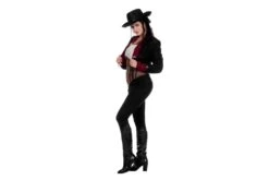 Authentic Western Set Clementine -Kostuums Met Halloween-Thema 320438 cowgirl clementine zijkant 1