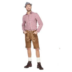 Tirolerblouse Anton Bordeaux