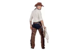 Authentic Western Chaps Jesse -Kostuums Met Halloween-Thema 330450 chaps jesse achter 1