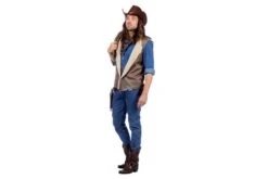 Authentic Western Vest Manco -Kostuums Met Halloween-Thema 330452 zijkant 1