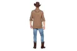 Authentic Western Hemd Taupe -Kostuums Met Halloween-Thema 330458 xx 330458 xx 30 1