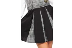 Schoolgirl Grijs Ruitje -Kostuums Met Halloween-Thema 4102 schoolmeisje 5 1