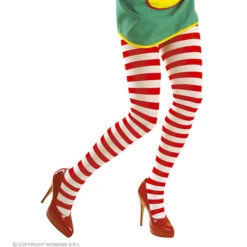 Panty, Gestreept Rood/wit