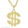 Gouden Dollar Ketting 2 Gouden Dollar Ketting -Kostuums Met Halloween-Thema 4878D a