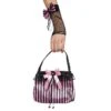 Tas Roze/zwart Gestreept -Kostuums Met Halloween-Thema 48934