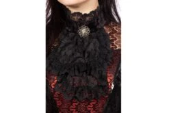 Luxe Jurk Gothic Zwart/rood -Kostuums Met Halloween-Thema 4935 xx 4935 xx 61