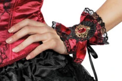 Manchetten Bordeaux Met Steen -Kostuums Met Halloween-Thema 6053 52025 XX 10