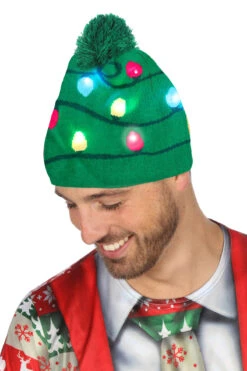 Muts Met Kerstlichtjes Groen (met Licht) -Kostuums Met Halloween-Thema 6064 67050 XX 10