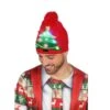 Muts Met Kerstboom Rood (met Licht) -Kostuums Met Halloween-Thema 67051
