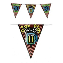 Vlaggenlijn Abraham Neon.