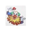 Raamsticker Clown 35x40 Cm. -Kostuums Met Halloween-Thema 871364755510 1
