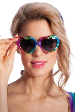 Bril Regenboog Hartjes -Kostuums Met Halloween-Thema 8957 20142 XX 10