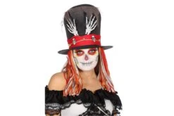 Hoed Voodoo Met Handen Skelet