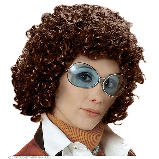 Pruik, 70's (in Plastic Doos) 4 Pruik, 70's (in Plastic Doos) - Afbeelding 2