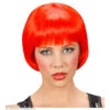 Pruik, Rave Rood -Kostuums Met Halloween-Thema R0858 a