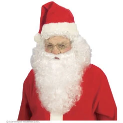 Luxe Set Kerstman, Pruik En Baard -Kostuums Met Halloween-Thema S0867 b