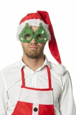 Bril Kerstboom Met Licht