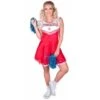Cheerleader Jurkje Rood -Kostuums Met Halloween-Thema cheerleader jurkje rood 24 81224 1