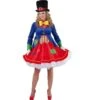 Clownsjurkje Luxe Velour 2 Clownsjurkje Luxe Velour -Kostuums Met Halloween-Thema clownsjurk luxe 215184 1