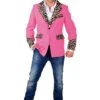 Colbert Roze Met Panterprint Fifties 2 Colbert Roze Met Panterprint Fifties -Kostuums Met Halloween-Thema colbert roze met panterprint 218201 4jeans 2 1