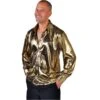 Disco Blouse Goud -Kostuums Met Halloween-Thema disco blouse goud 214291 90 1
