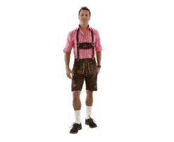 Lederhose Bruin Kort Leder Original