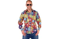 Hippie Shirt 70s Bloem