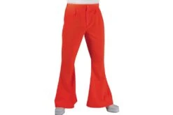 Hippie Broek 70s Rood