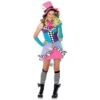 Mad Hatter Jurkje Junior -Kostuums Met Halloween-Thema j49102 mayhem hatter 1