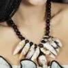 Ketting Voodoo Met Tanden En Doodskop -Kostuums Met Halloween-Thema ketting voodoo met tanden en doodskop 31027