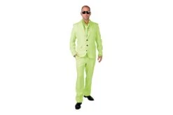 Kostuum Lime Groen