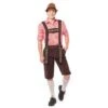 Lederhose Johann Lang Donker-bruin -Kostuums Met Halloween-Thema lederhose johann lang donkerbruin