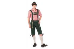 Lederhose Johann Lang Groen