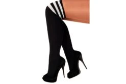 Cheerleader Kousen Zwart Wit