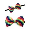 Luxe Strik Regenboog 1 Luxe Strik Regenboog -Kostuums Met Halloween-Thema luxe strik regenboog 871364714340 1