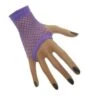 Nethandschoenen Kort Vingerloos Fluor Paars 1 Nethandschoenen Kort Vingerloos Fluor Paars -Kostuums Met Halloween-Thema nethandschoen kort vingerloos fluor paars