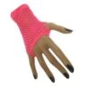 Nethandschoenen Kort Vingerloos Fluor Roze -Kostuums Met Halloween-Thema nethandschoen kort vingerloos fluor roze